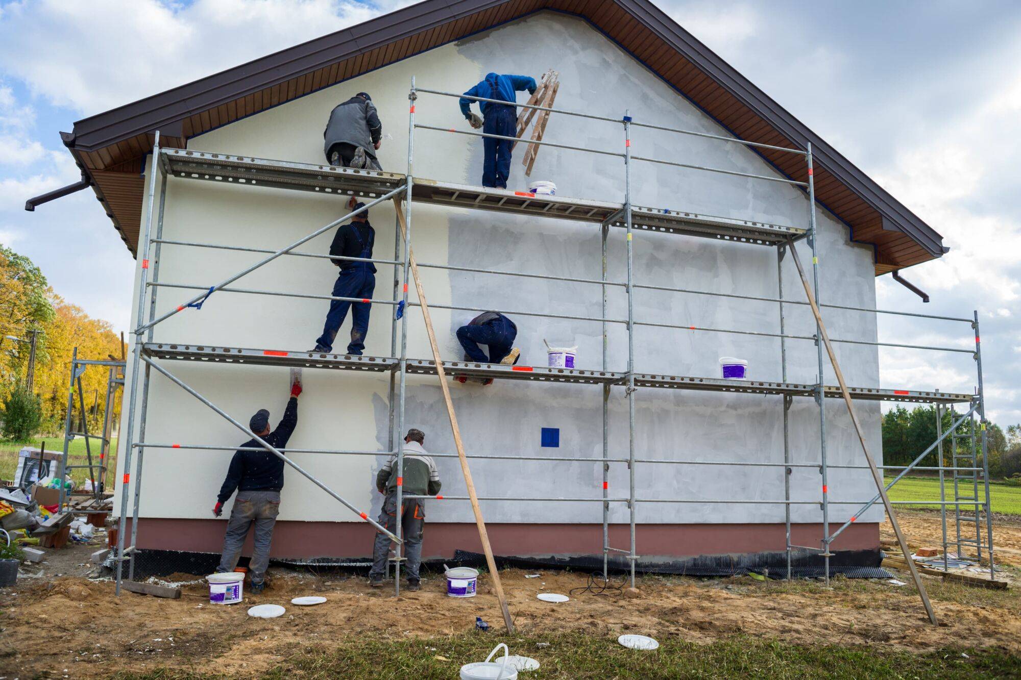 Peinture extérieure / Nettoyage de façade Wittelsheim 0