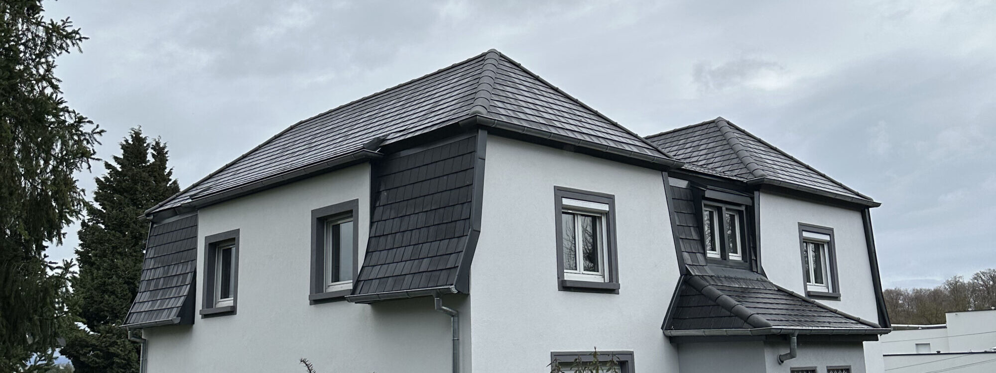 Chantier d&#8217;un ravalement de façade à Mulhouse Riedisheim