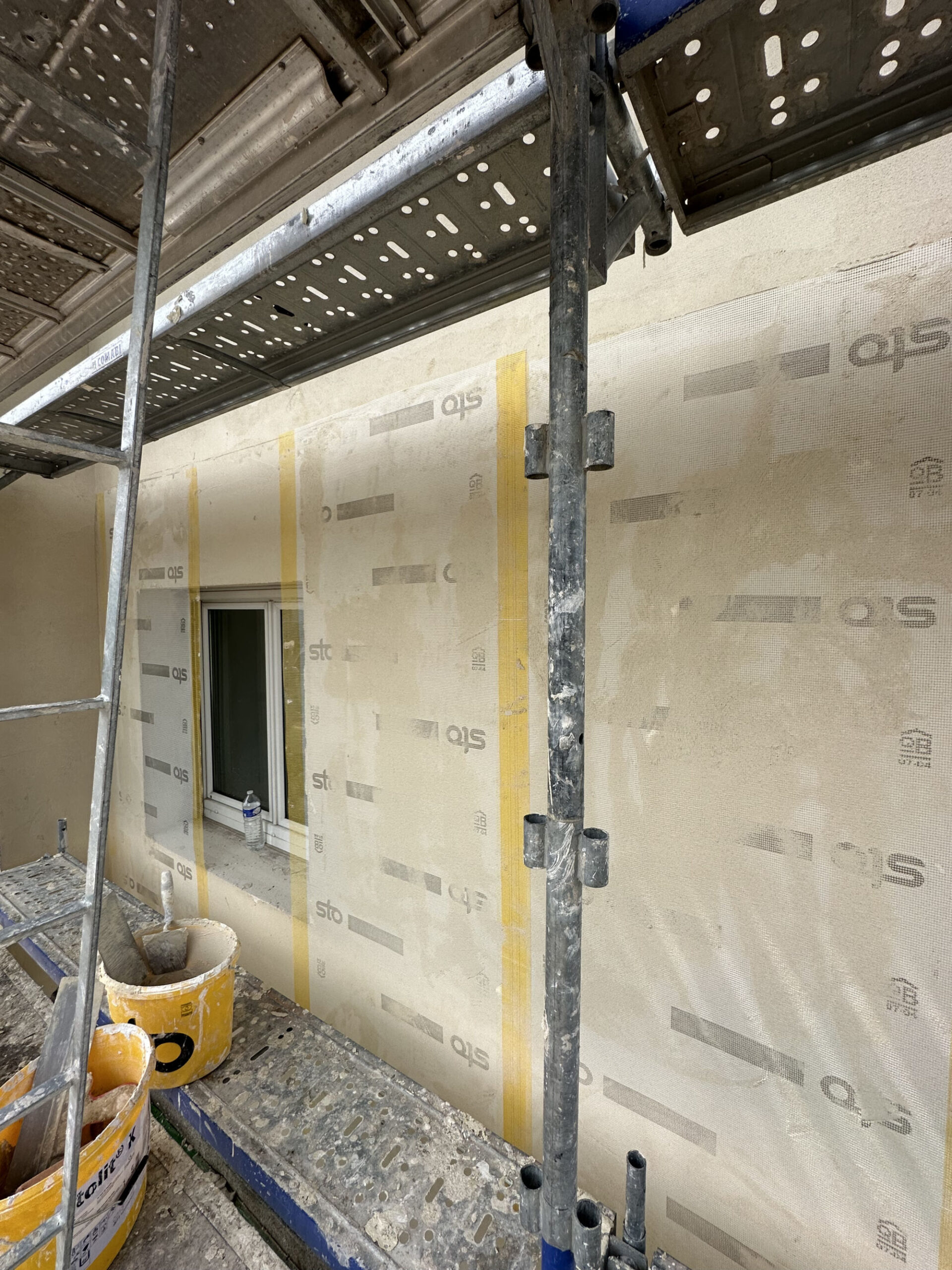 Ravalement de fa&ccedil;ade et pose de cr&eacute;pi aux environs de Mulhouse et Saint-Louis Cernay 0