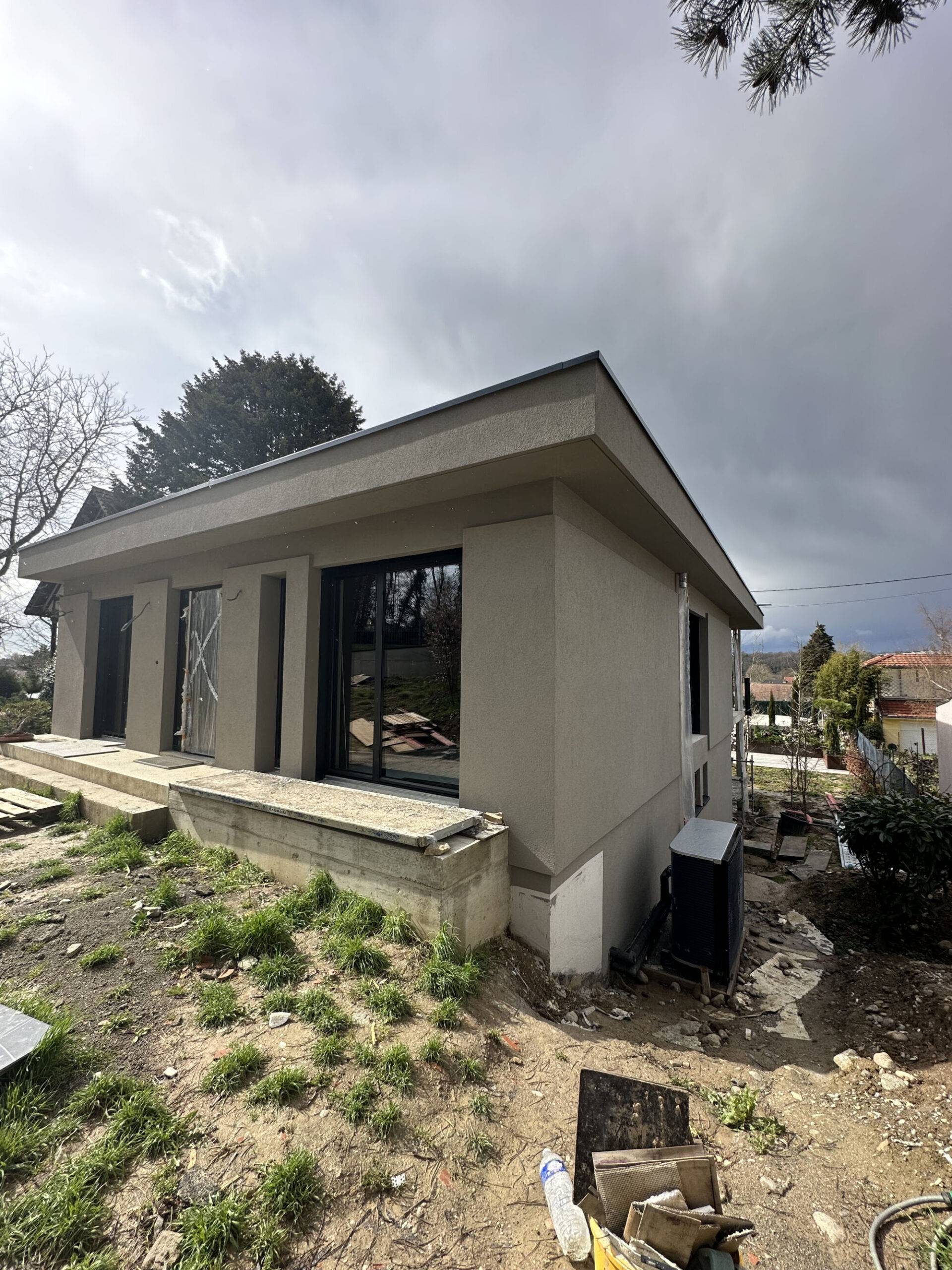 Chantier d&#8217;un ravalement de façade Brunstatt Guebwiller 0