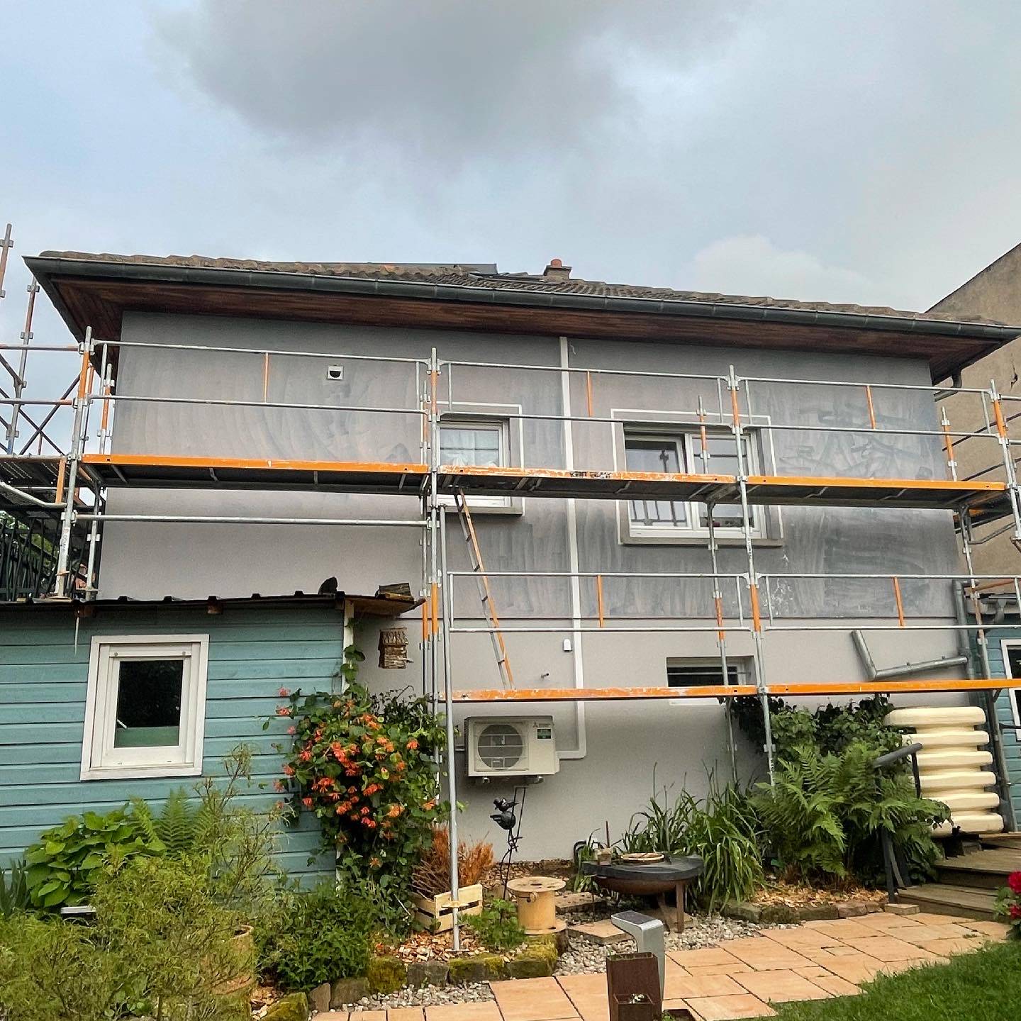 Ravalement de façade à Zillisheim Riedisheim 1