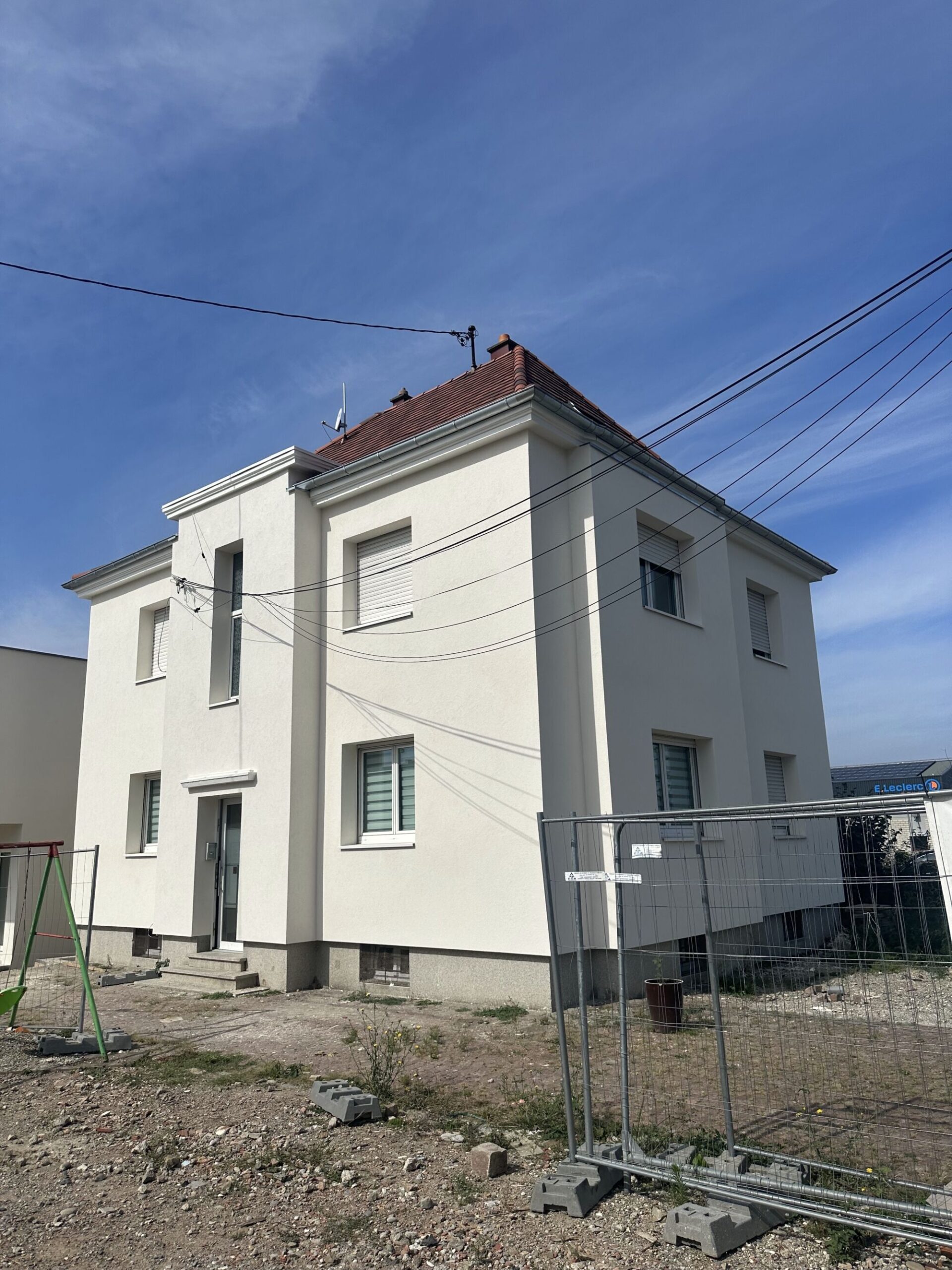 Isolation thermique par l&#8217;extérieur à Rixheim Belfort 1