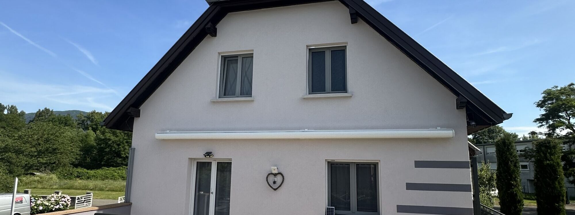 RAVALEMENT DE FACADE ARM&Eacute; &Agrave; CERNAY Belfort