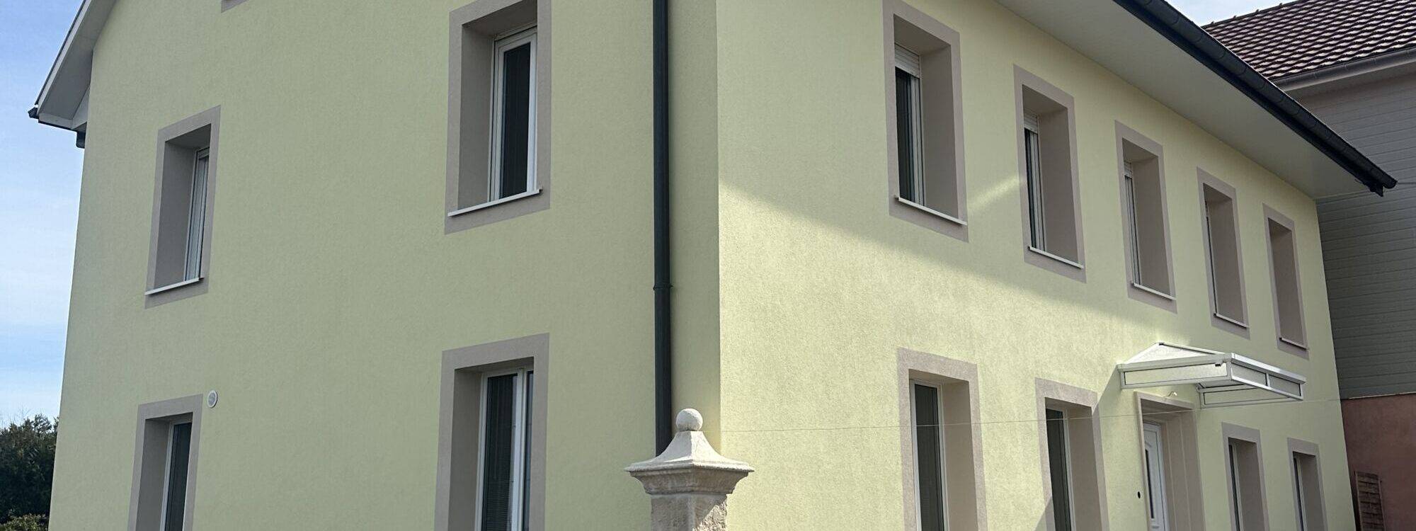 RAVALEMENT DE FACADE À PFETTERHOUSE Mulhouse
