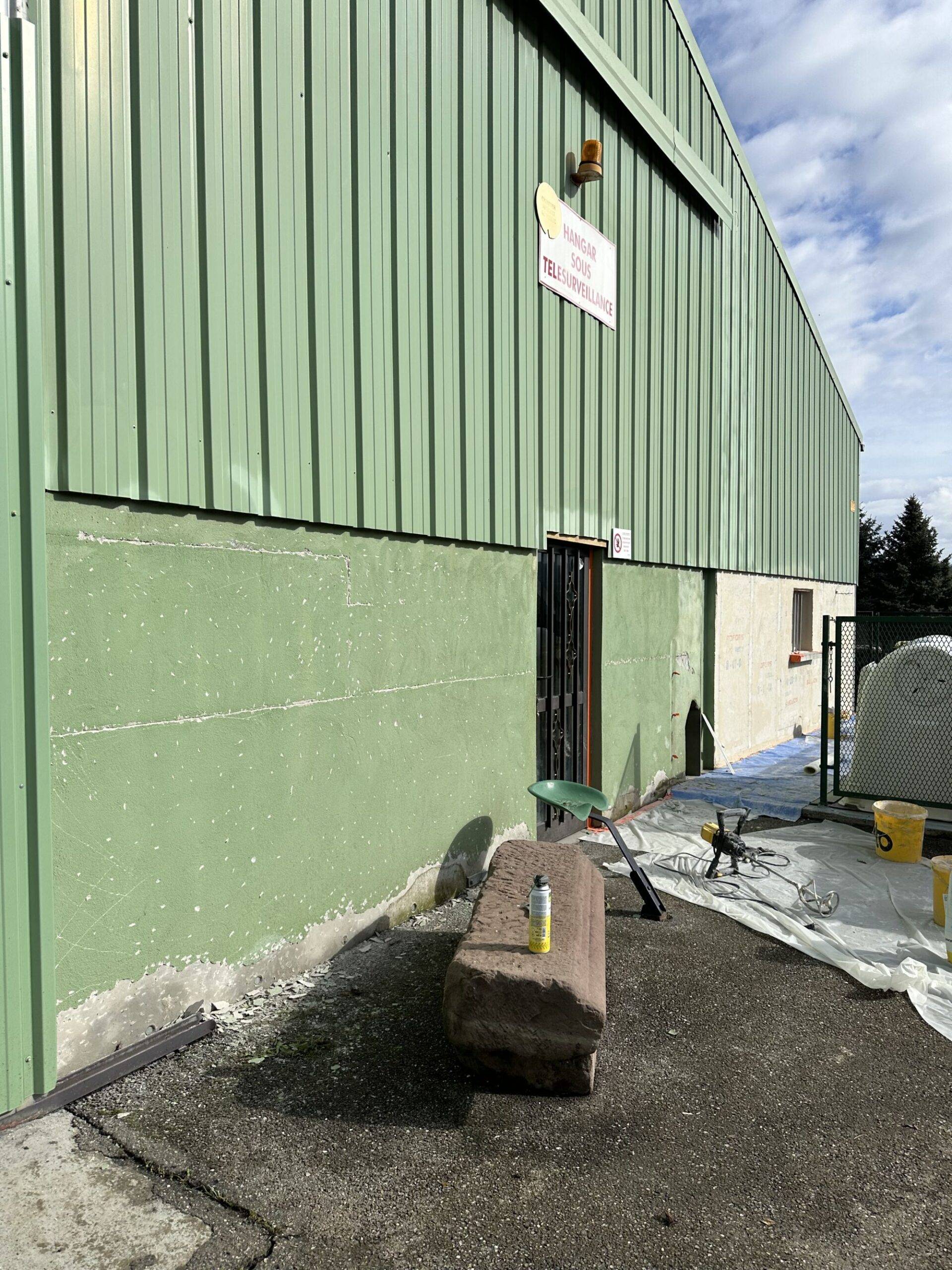 RAVALEMENT DE FACADE ARMÉE À FLAXLENDEN Saint-Louis 1