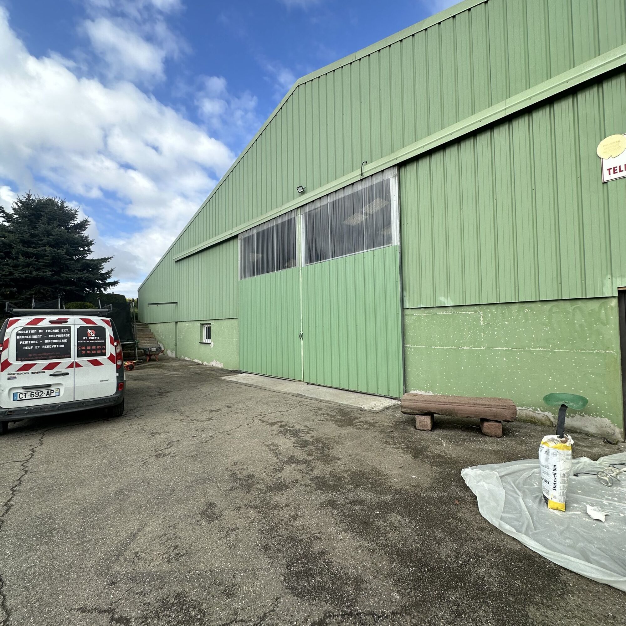 RAVALEMENT DE FACADE ARMÉE À FLAXLENDEN Wittelsheim