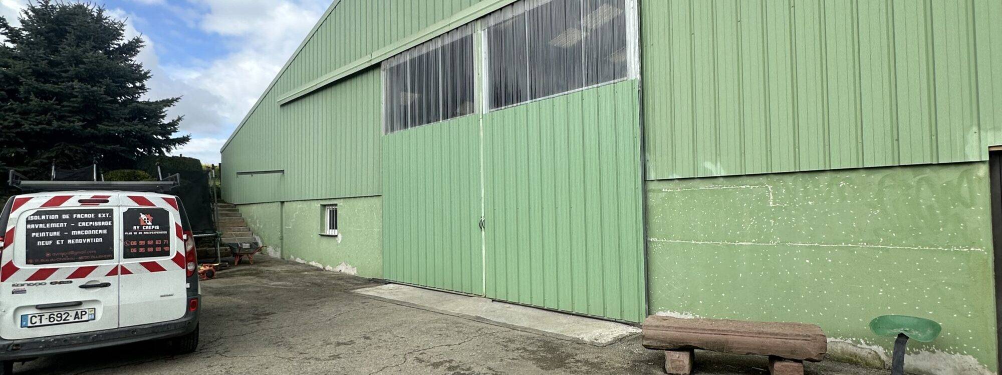 RAVALEMENT DE FACADE ARMÉE À FLAXLENDEN Wittelsheim
